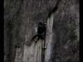 First ascent of \"Prince of Darkness\" (7c), Fuchsley, Germany. 24.09.2011.