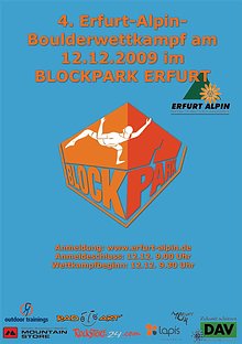 4. Erfurt Alpin Bouldercup am 12.12.2009