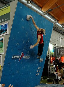 High Jump-Contest auf der OutDoor Messe 2009 in Friedrichshafen