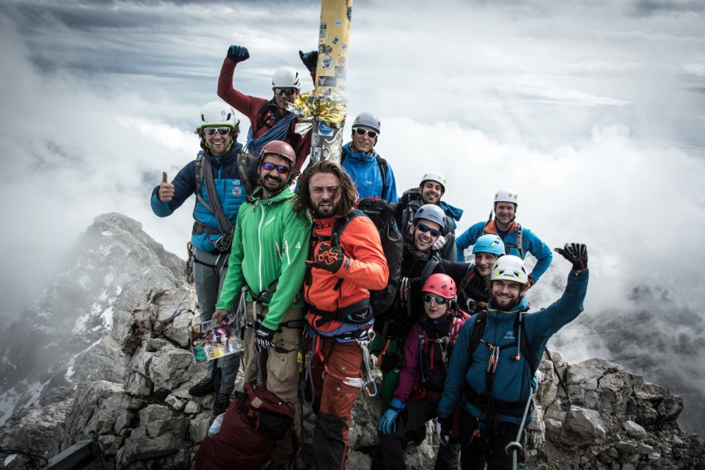 Hanwag Alpine Experience 2015: Auf dem Gipfel der Zugspitze (c) Hanwag