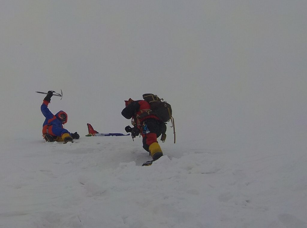 Jost Kobusch als jüngster Deutscher auf dem Gipfel der Annapurna (c) Archiv Kobusch