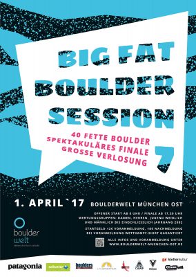 Big Fat Boulder Session 2017 (c) Boulderwelt München Ost