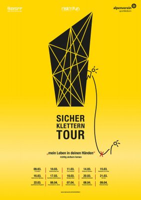 Die Aktion 'Sicher Klettern' des Alpenvereins tourt mit kostenlosen Workshops durch Österreich (c) Alpenverein