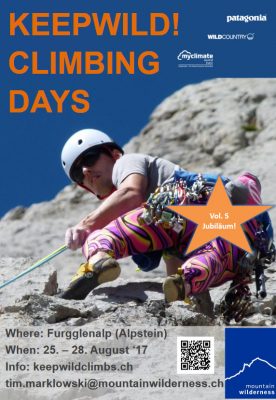 keepwild! climbing days 2017