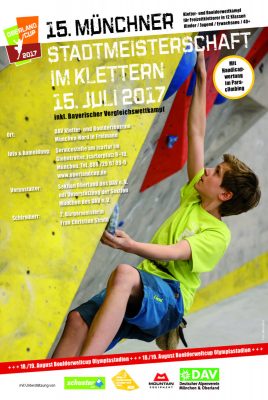 15. Münchner Stadtmeisterschaft im Klettern und Bouldern