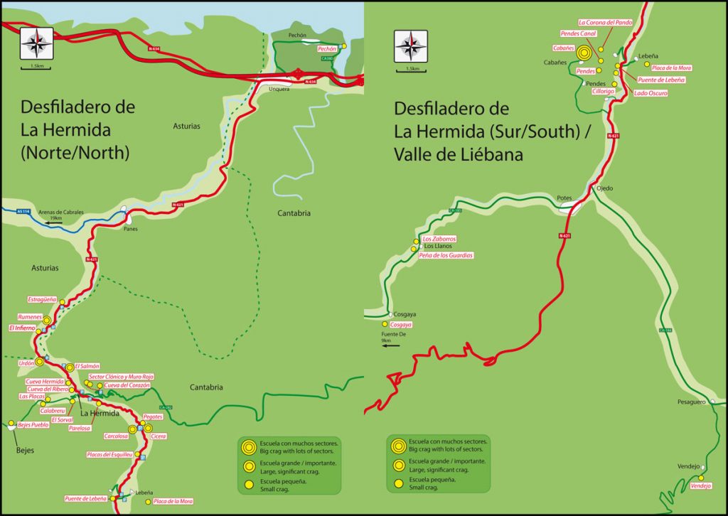 El Desfiladero de La Hermida (c) Roca Verde