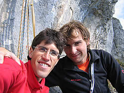 Hansjörg Auer und Florian Behnke