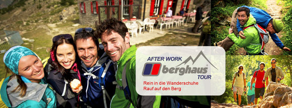 Abschluss-Gipfeltreffen der After Work Berghaus Tour 2014. (c) Berghaus