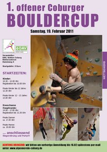 1.Offener Coburger Bouldercup
