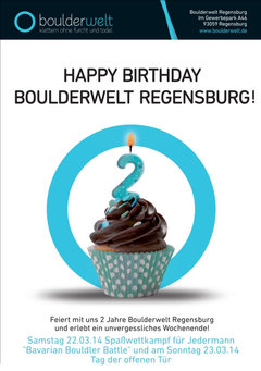 Happy Birthday Boulderwelt Regensburg