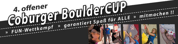 4. Offener Coburger Bouldercup am 15.03.2014