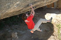 Dave MacLeod in Darwin Dixit (8c)