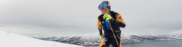 Sepp Rottmoser beim Weltcupfinale 2014 in Tromsö, Norwegen (c) Stephan Mantler