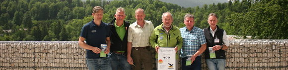 Vorstellung der neuen Broschüre im im Nationalparkzentrum Haus der Berge in Berchtesgaden (c) Deutscher Alpenverein