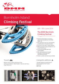 DMM Bornholm Island Climbing Festval 2014