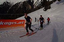 Andreas Scharnagl mit Andy Holzer bei einem unserer vielen Aufstiege