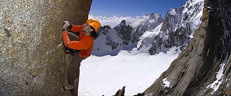 Alexander Huber begeht den Grand Capucin Free Solo