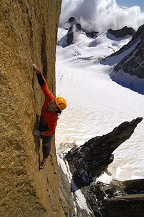 Alexander Huber begeht den Grand Capucin Free Solo