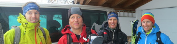 Team Everest 2014: Anda,Andy,Wolfgang und Daniel (c) Andy Holzer