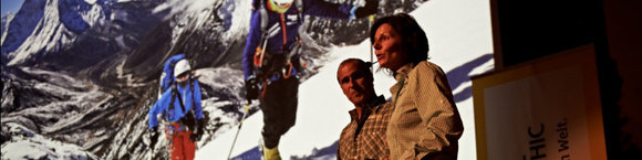 IMS 2012 Talk mit Gerlinde Kaltenbrunner und Ralf Dujmovits