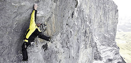 Japaner-Route in der Eiger Nordwand erstmals frei geklettert
