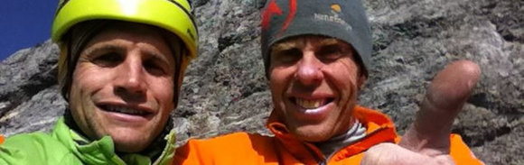 Robert Jasper und Roger Schaeli gelingt die erste freie Begehung der Ghili-Piola Direttissima an der Eiger Nordwand