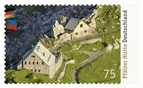 Briefmarke der Pfälzer Hütte