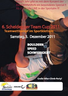 6. Scheidegger Team Cup im Sportklettern