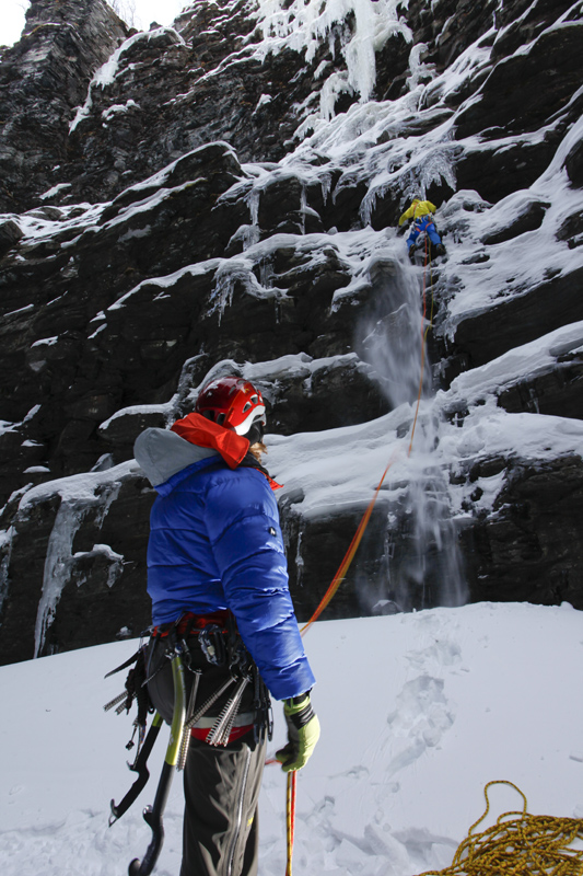 Norwegen Eisklettertrip Albert Leichtfried, Benny Purner
