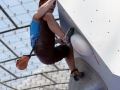 Yulia Abramchuk- RUS- in the semifinals of the Boulder Worldcup Munich 2010. She finished 6. place in the overall ranking.