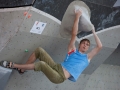 Victro Kozlov -RUS- during the finals of the Boulder Worldcup 2010 in Munich. He finished 2. place.
