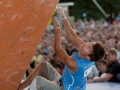 Rustam Gelmanov -RUS- during the finals of the Boulder Worldcup 2010 in Munich.