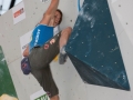 Anna Stohr -AUT- during the finals of the Boulder Worldcup 2010 in Munich. She finished 2. place.