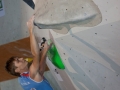 Victro Kozlov -RUS- during the finals of the Boulder Worldcup 2010 in Munich. He finished 2. place.
