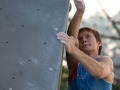 Alexey Ruptsov of Russia during the Mens finals of the IFSC Boulder Worldcup held in Munich, Germany.