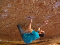 Nacho Sánchez klettert Crisis (8C/+) in Crevillente, Spanien (c) Rebeca Morillo