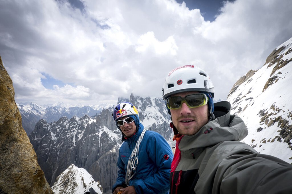 David Lama und Peter Ortner in Pakistan (c) Peter Ortner