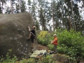 Miss Bouldering (6C+) in Petrohrad, Tschechien