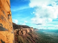 "I wouldn’t characterize all the climbing here as enjoyable but … how do I say this … it’s the best.” Josh Ewing has the summit to himself. Comb Ridge, southeastern Utah. (c) Mikey Schaefer