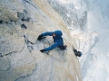 Stephan Siegrist am Thalai Sagar, Indien, 2004 (Foto: Mammut/Rob Frost)