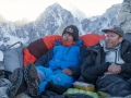 David Lama und Conrad Anker am Lunag Ri in Nepal (c) Martin Hanslmayr, Red Bull Content Pool