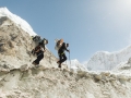 Hansjörg Auer und Alex Blümel am Gimmigela Chuli East (c) Elias Holzknecht