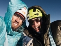 Hansjörg Auer und Alex Blümel am Gimmigela Chuli East (c) Elias Holzknecht