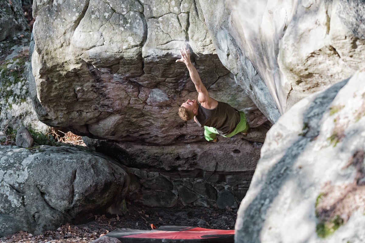 Jakob Schubert in 'Fatman' (c) Mammut/Rainer Eder