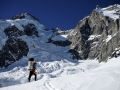 Erstbegehung an der Aiguille de l'Amône im Wallis (c) Simon Chatelan, Silvan Schüpbach