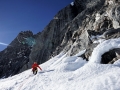 Erstbegehung an der Aiguille de l'Amône im Wallis (c) Simon Chatelan, Silvan Schüpbach
