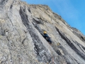Erstbegehung an der Aiguille de l'Amône im Wallis (c) Simon Chatelan, Silvan Schüpbach