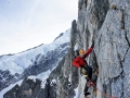 Erstbegehung an der Aiguille de l'Amône im Wallis (c) Simon Chatelan, Silvan Schüpbach