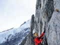 Erstbegehung an der Aiguille de l'Amône im Wallis (c) Simon Chatelan, Silvan Schüpbach