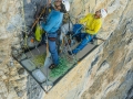 Stephan Siegrist and Roger Schäli checking the overhanging Headwall (c) Frank Kretschmann